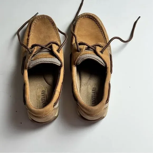 EASTLANDS Women's Solstice Lace Up Boat Shoes Sz 7 - Picture 6 of 15